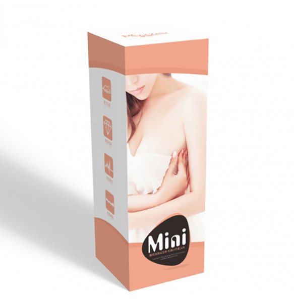 MizzZee - Hand-Free Manually Mini Masturbator Cup (White - Vaginal)